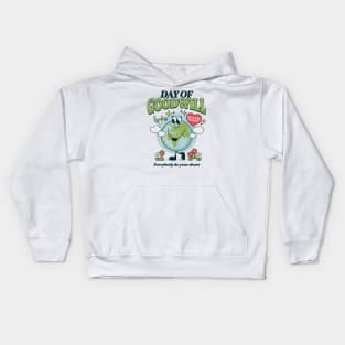 Earth Day | Day Of Goodwill Kids Hoodie